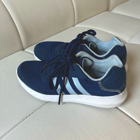 Adidas Cloudfoam Running Shoes in Blue - Picture 1 of 6